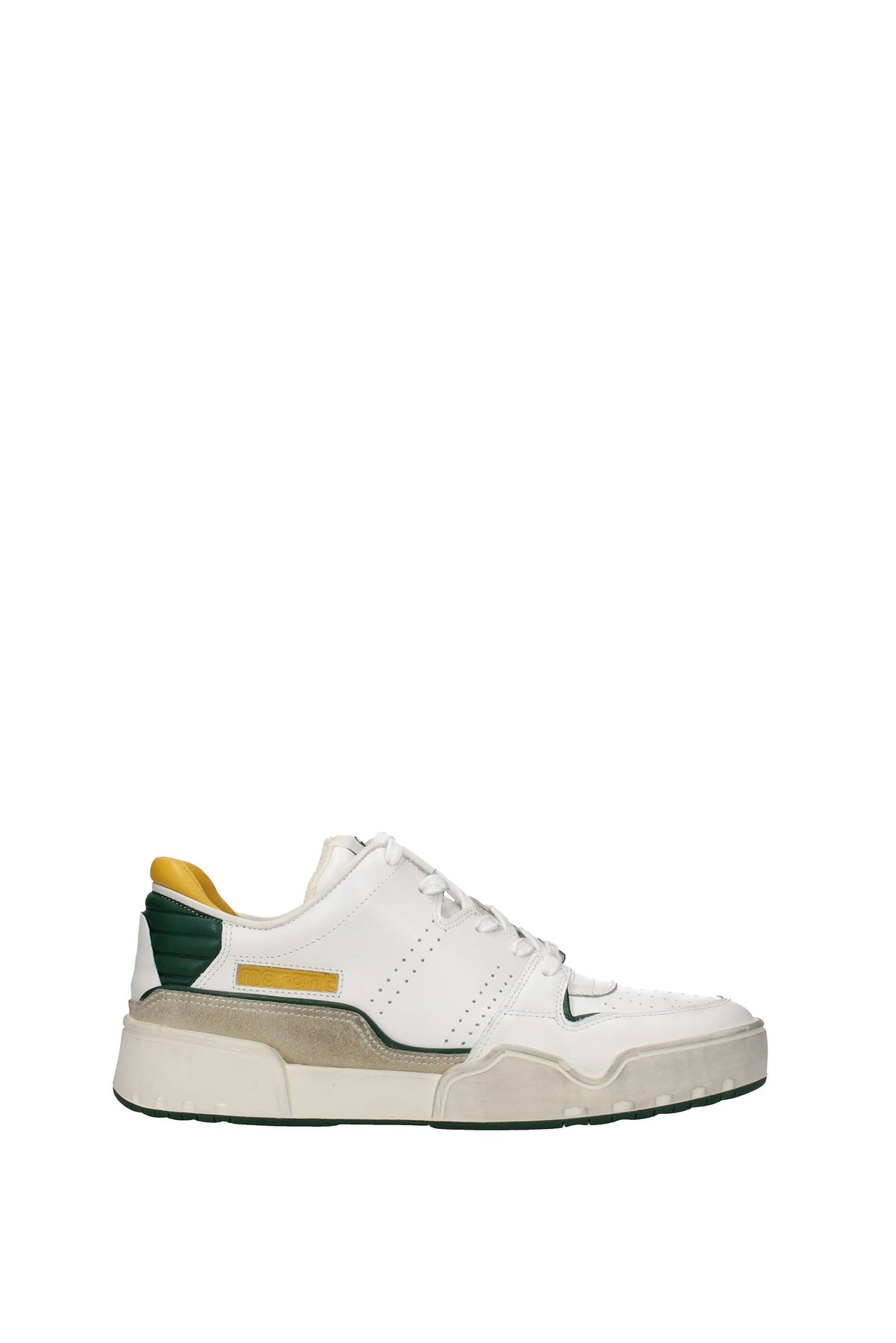ISABEL MARANT SNEAKERS LEATHER YELLOW