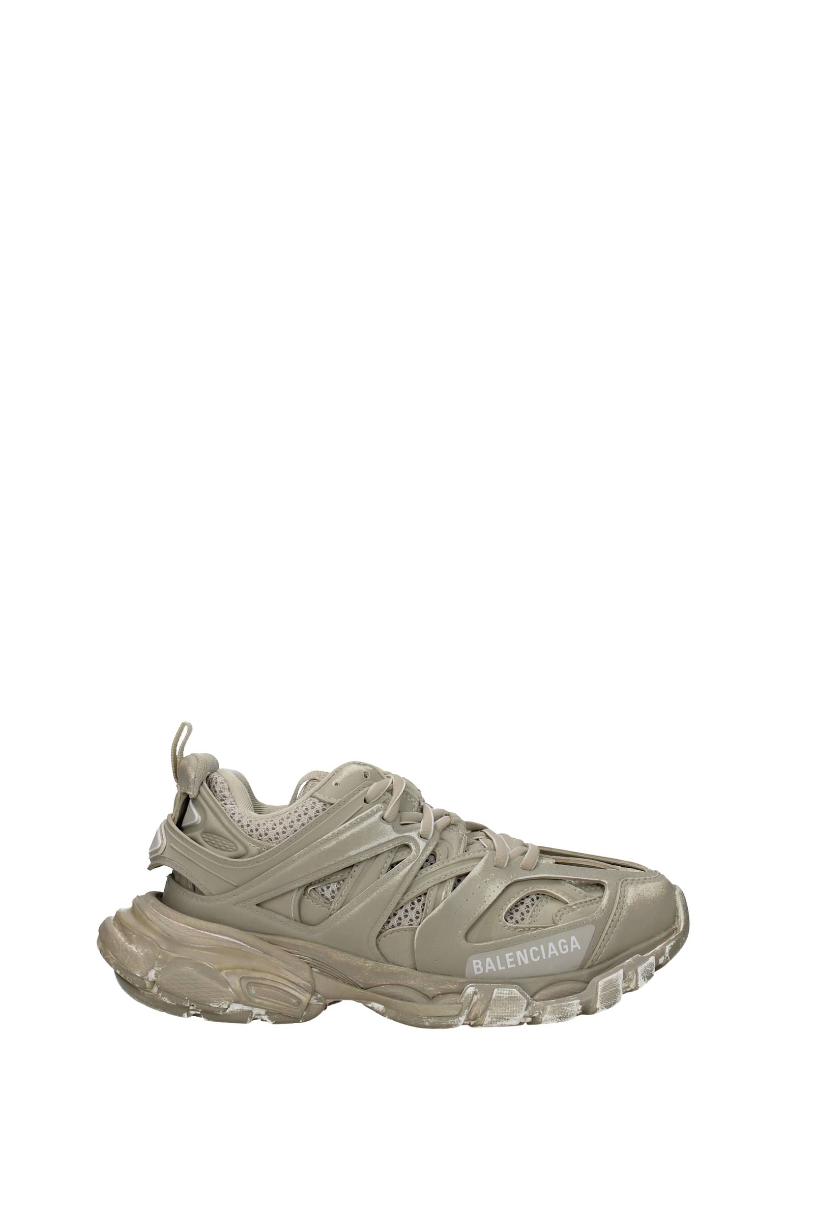 BALENCIAGA SNEAKERS TRACK FABRIC LIGHT SAND