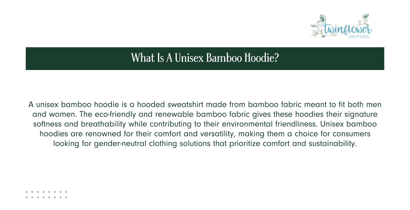 What Is A Unisex Bamboo Hoodie?