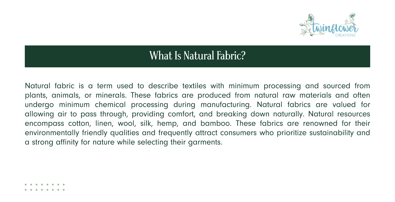 What Is Natural Fabric?