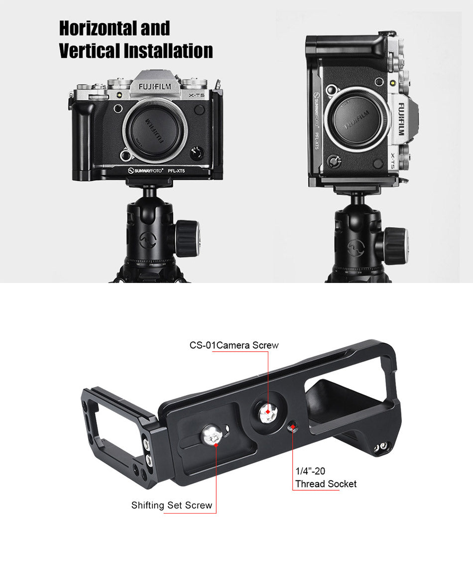 Fujifilm Xt5 Quick Release, L Bracket Camera Fuji Xt5