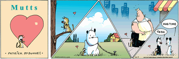 October 7, 2007 MUTTS Comic Strip