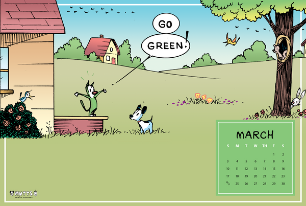 MUTTS March 2024 Desktop Wallpaper Download