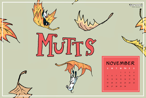 November 2023 MUTTS Desktop Wallpaper Download