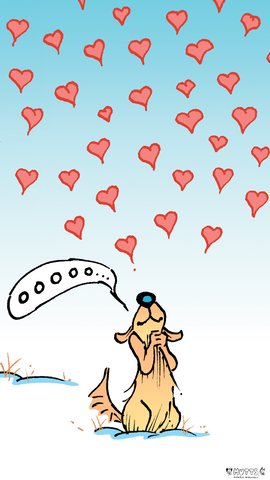 MUTTS Mobile Wallpaper for February 2024