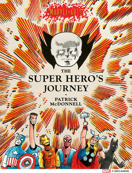 The cover of Patrick's next book, "The Super Hero's Journey" is revealed! 