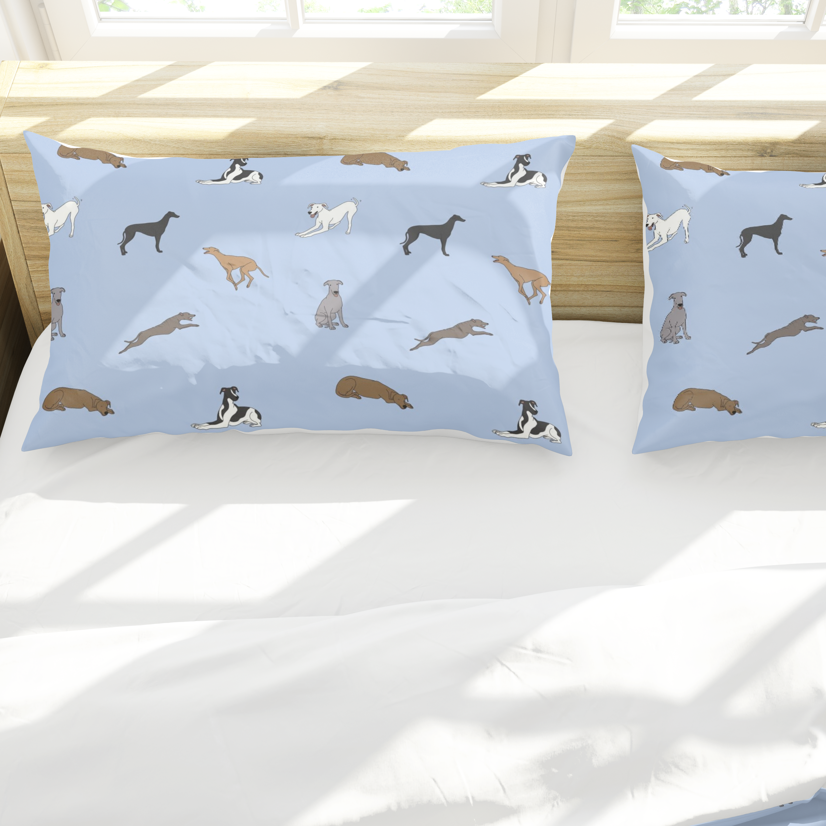 greyhound doona cover