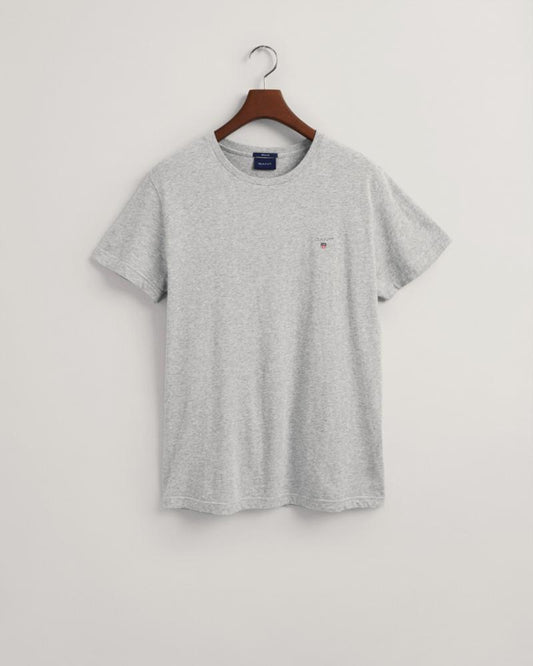 Gant Apparel Mens ARCHIVE SHIELD SS T-SHIRT 110/WHITE