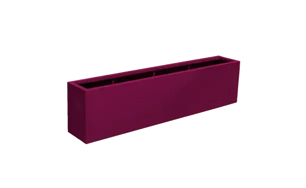 Jay Scotts Miami Rectangular Planter Box - 60" x 12" x 18"H