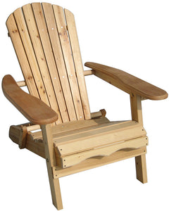 Unfinished Wooden Cunninghamia Cedar Foldable Cedar Adirondack