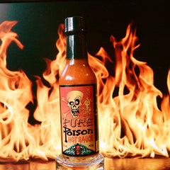 Pure Poison Hot Sauce The Flaming Hoop Chilies