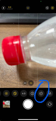 How to Set Timer on iphone Camera