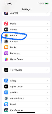 How to share photo album on iphone