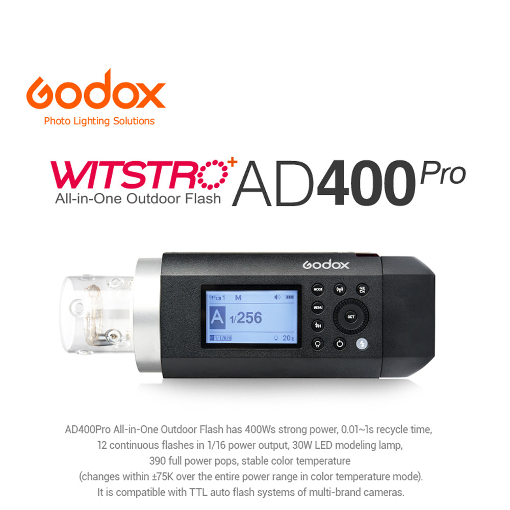 Godox AD300Pro AD300 Pro 2.4G Wireless TTL HSS Flash Lights Outdoor  Speedlite