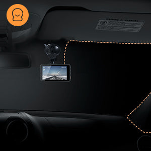 Apeman 1080p Car Camera Driving Recorder Night Vision 170° Wide Angle C420A