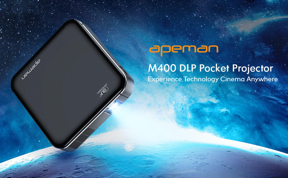 APEMAN LC400 Mini proyector 1080P compatible – Apeman ES