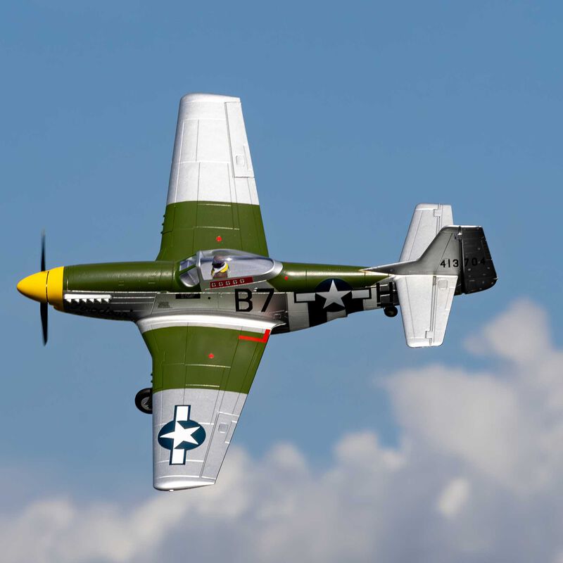 P-51D Mustang 1.0M E-Flite - BNF Basic with AS3X and SAFE Select EFL02650