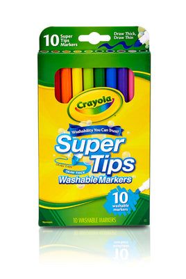 Crayola 80 Piece Color Can, Supertip & Pipsqueak Markers