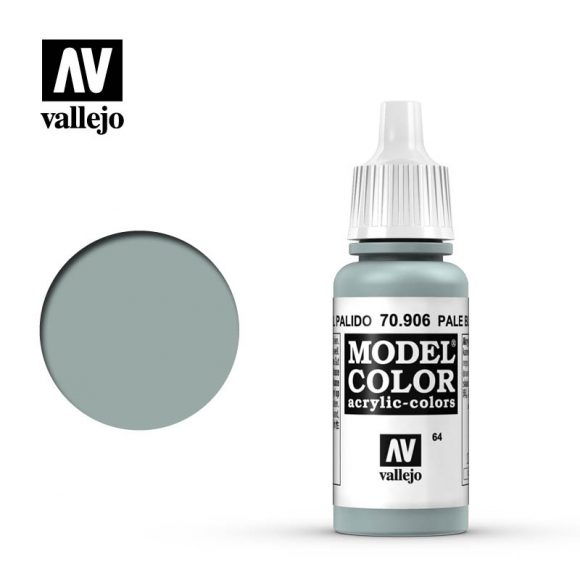 Pale Blue (#64) Model Color Acrylic Paint 17 ml by Vallejo Paint 70.906