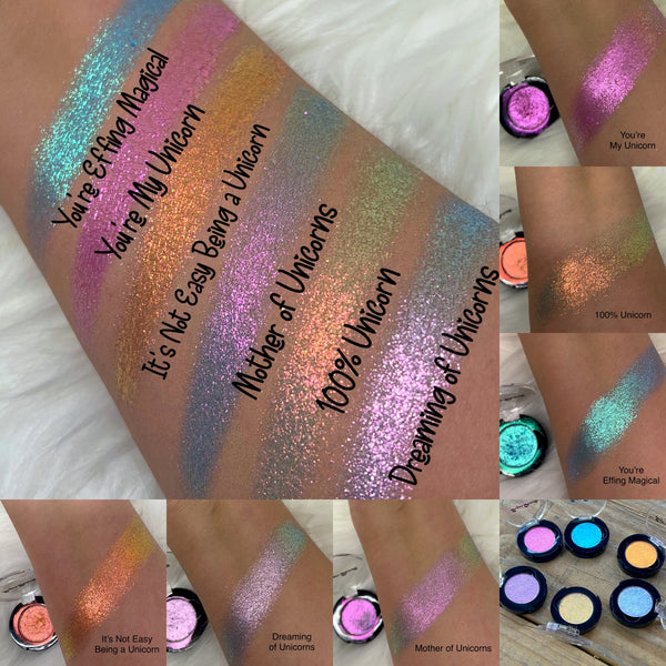 Mini Holographic Eyeshadow Palette – Sugar Drizzle