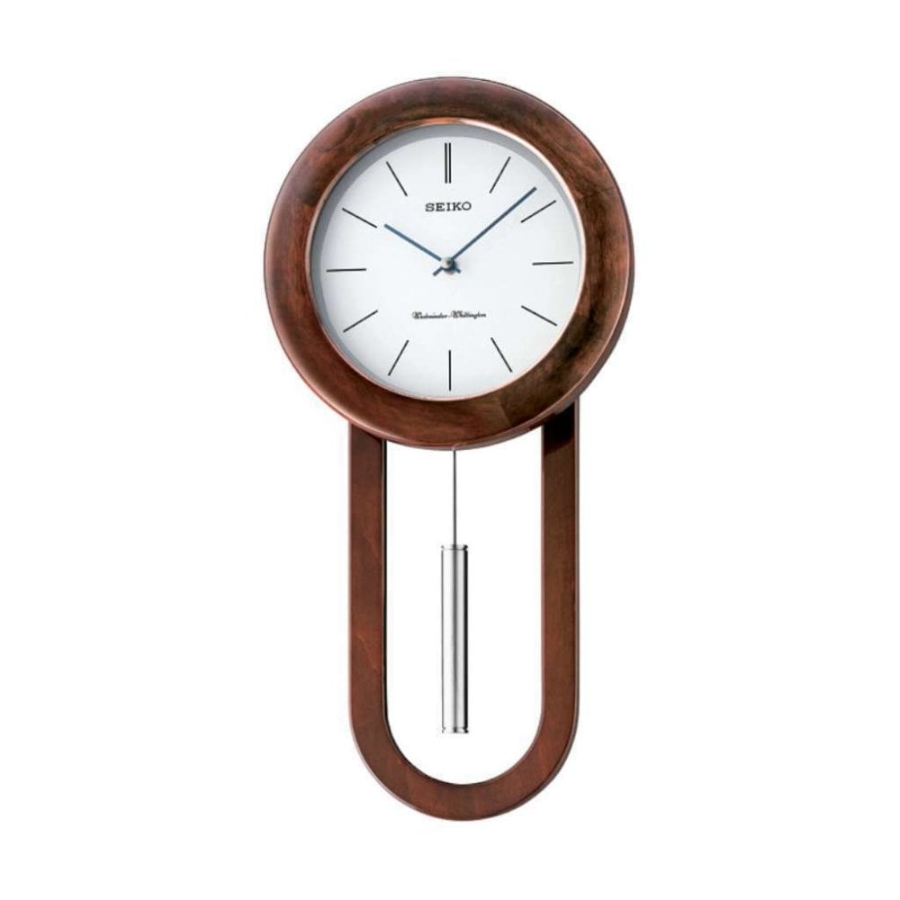 Wooden Quartz Pendulum Wall Clock