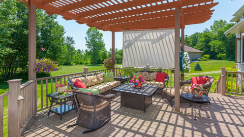 Backyard patio outfit