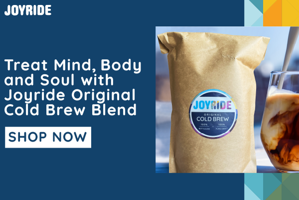 Treat mind, body, and soul with Joyride Original Cold Brew Blend! 