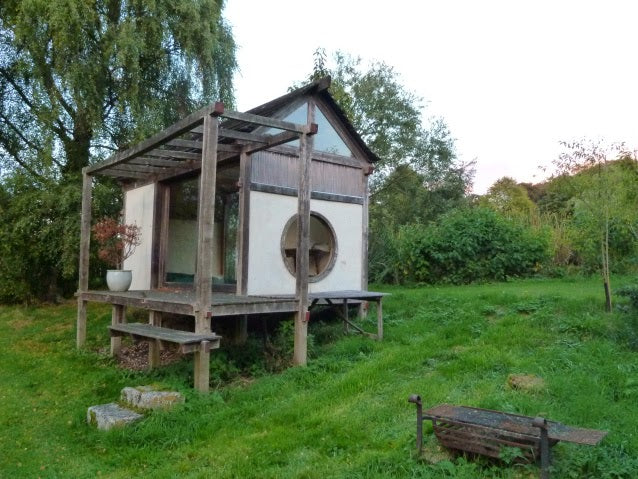 Japanese teahouseworking from Shedworking.co.uk.