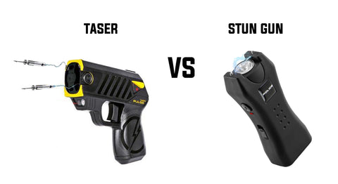 stun gun taser difference 