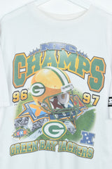 Vintage Green Bay Packers 96-97 Champs T Shirt XL