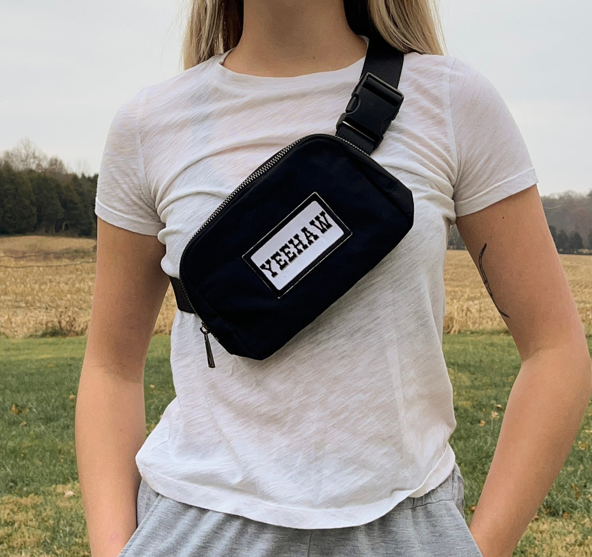 Black Crossbody/Fanny Pack – Risin' Shine Cwgrl Co.