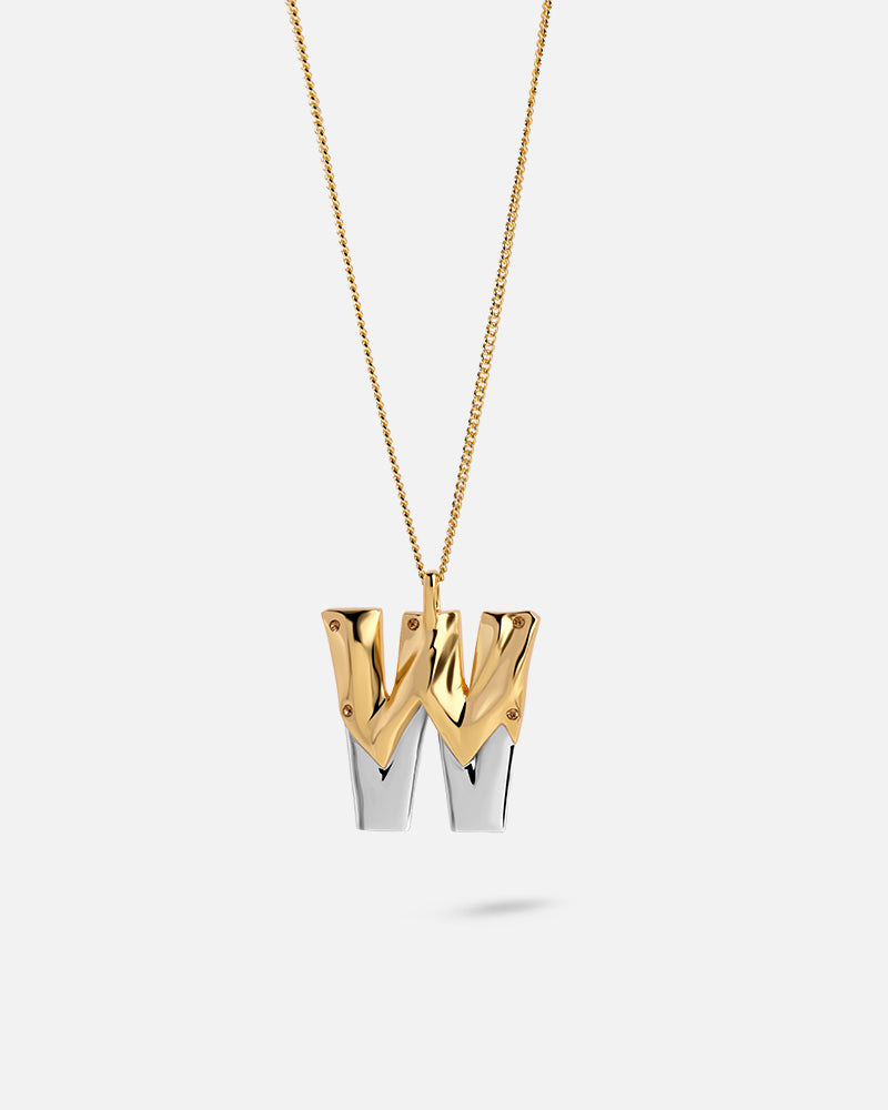 Letter E Necklace  Basique® Jewelry