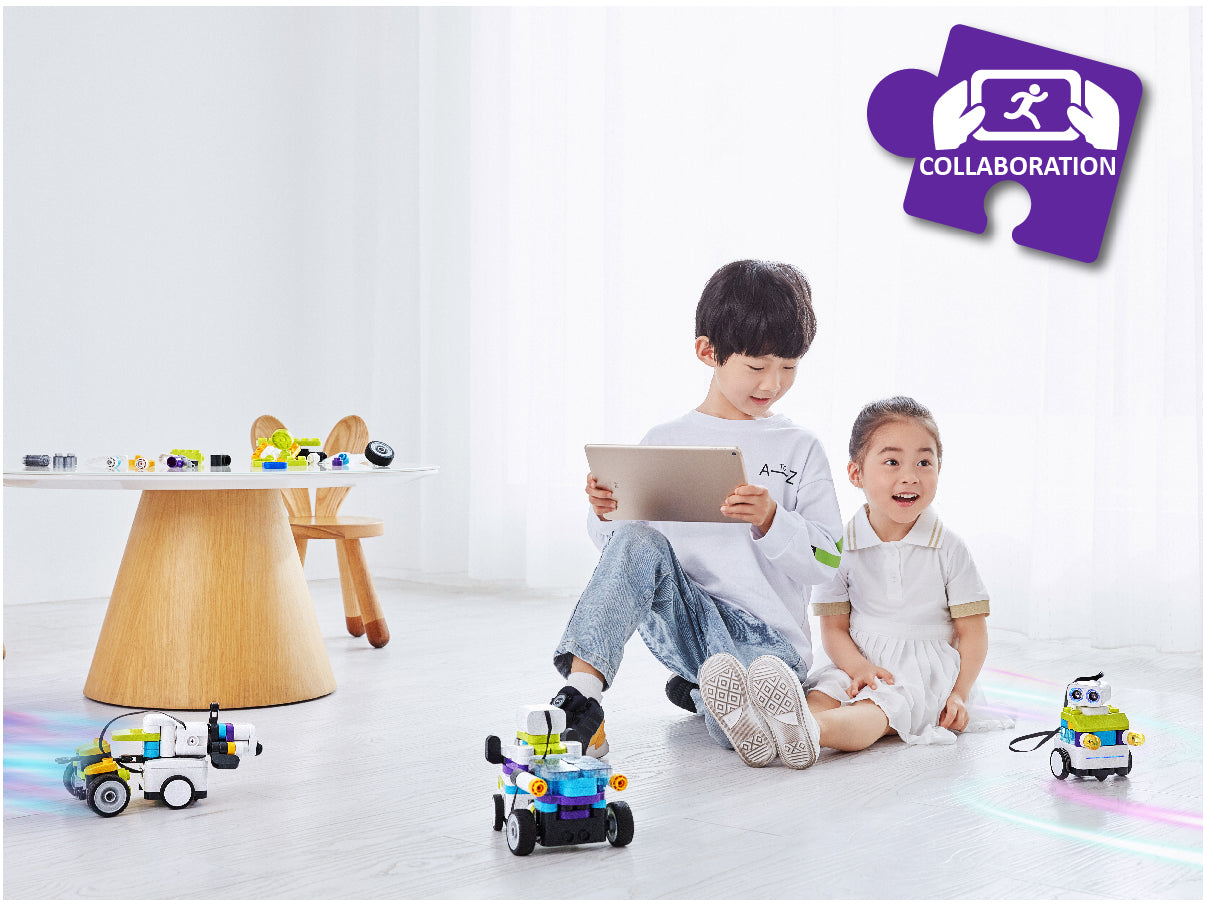 PAI TECHNOLOGY BOTZEES Classic Plus Coding Robots for Kids, Remote Control  Robot, 8 in 1 AR STEM Toys for 4+ Years Old Kids (APP Based, iOS, Android