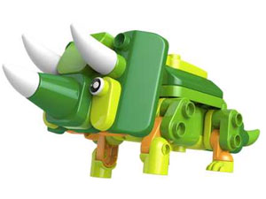 Triceratops - Botzees GO! Dino Set - Botzees Toys