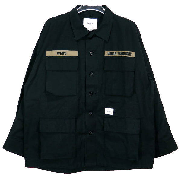 WTAPS ダブルタップス 22SS JUNGLE 02/LS/COTTON.POPLIN 221WVDT-SHM03