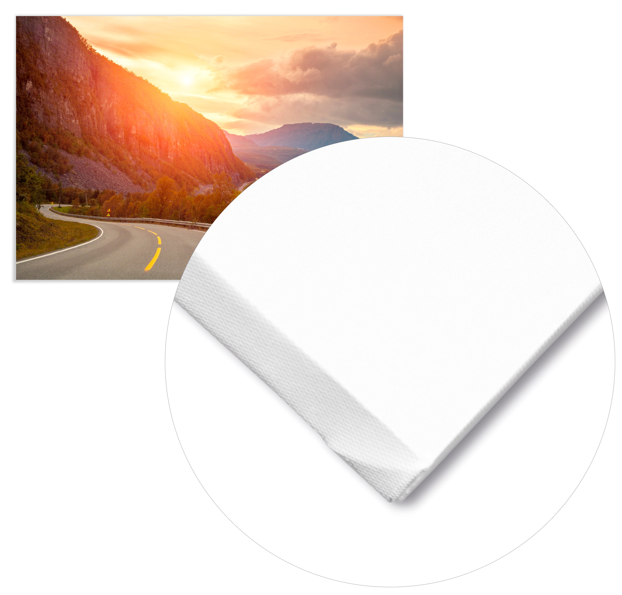 Cuadro Carretera al Atardecer Home & Living