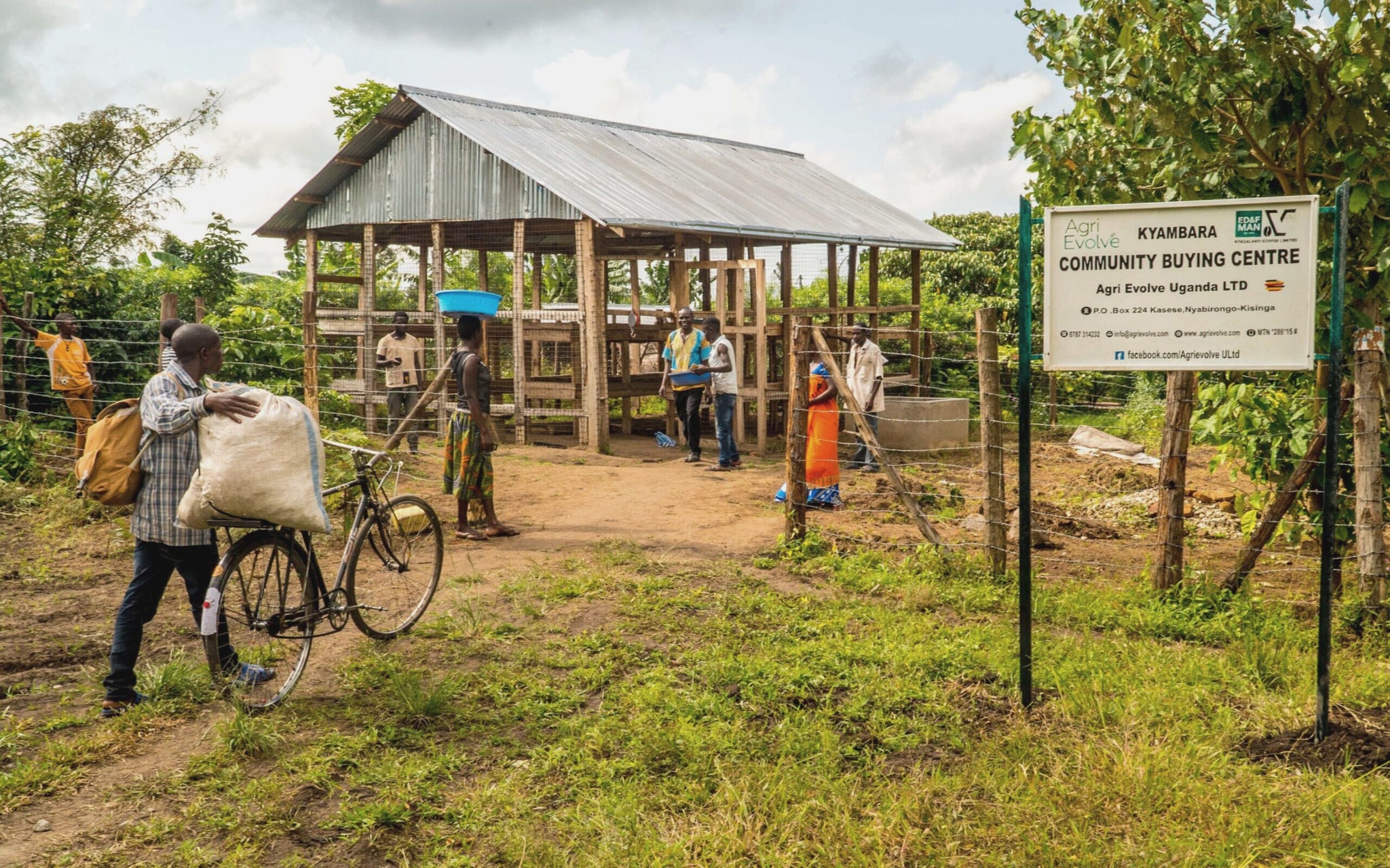 Coffee Station in Uganda