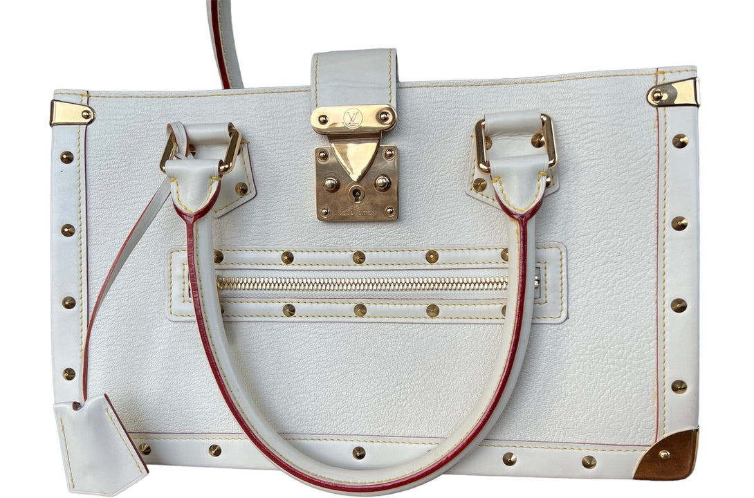 Louis Vuitton Winter White Suhali Le Blanc Handbag – Second