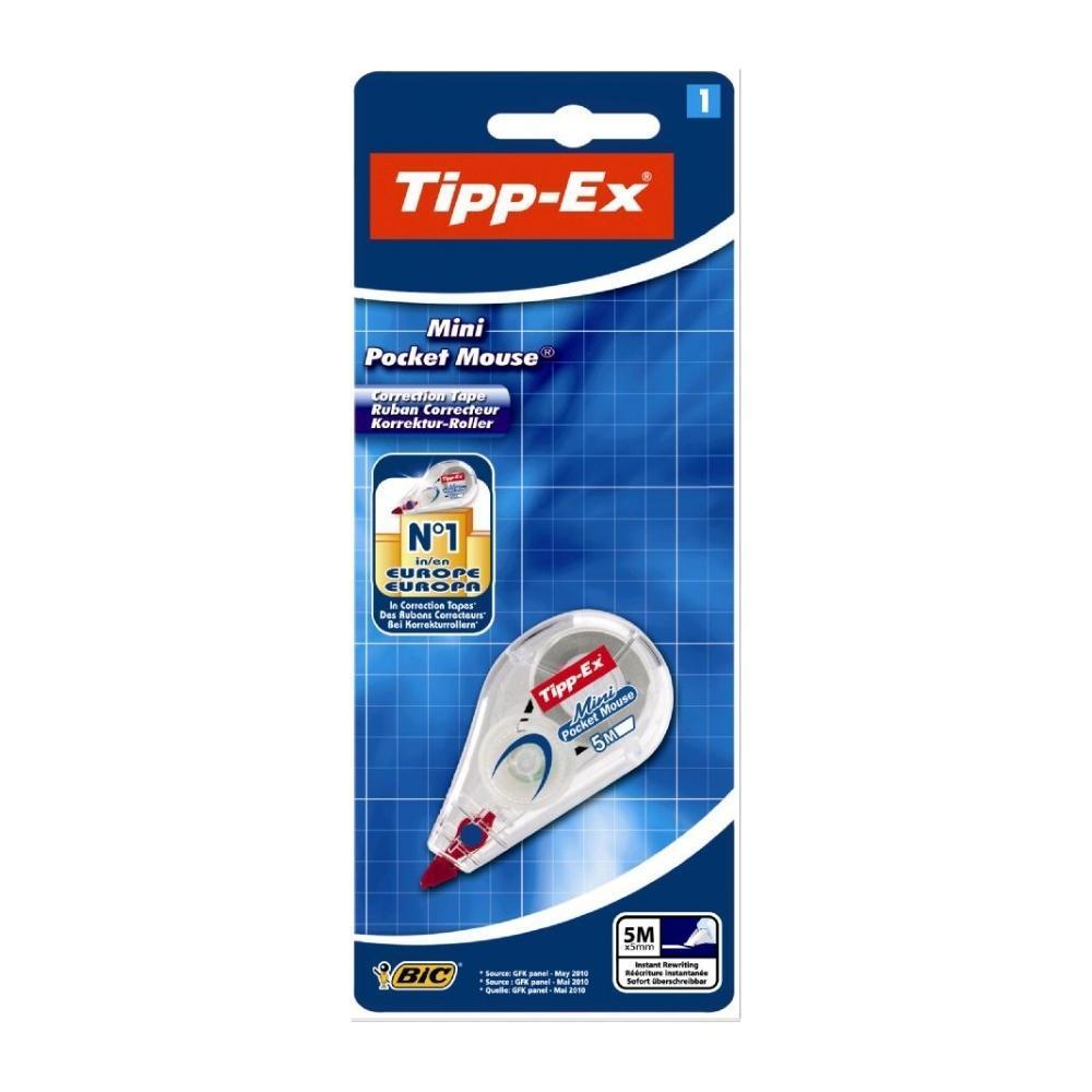 Tipp-Ex Pocket Mouse Rubans Correcteurs et Stylo Gel Gel-ocity