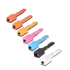 Colored Key Knives with Hidden Blades