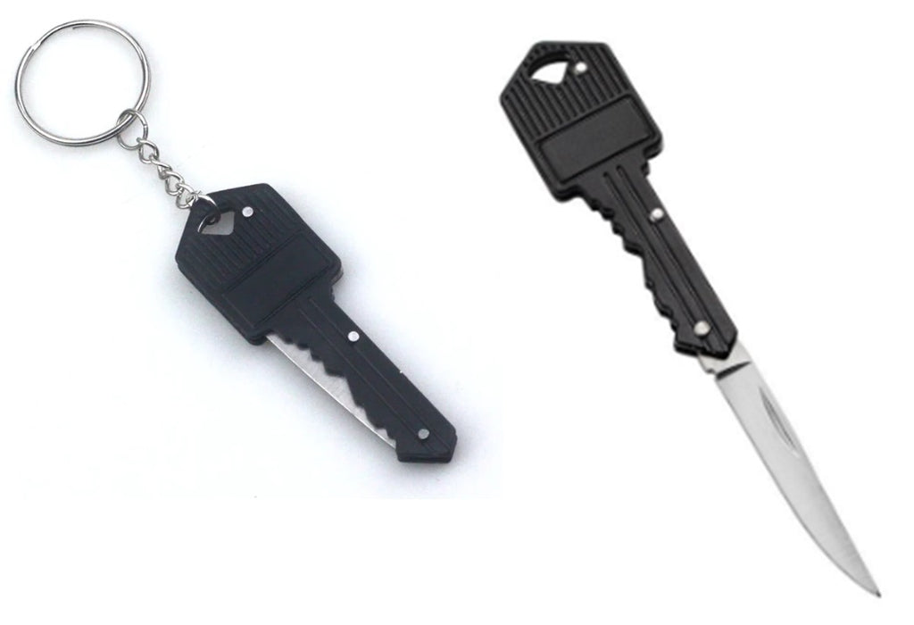 Black Key Knife Closed and Open