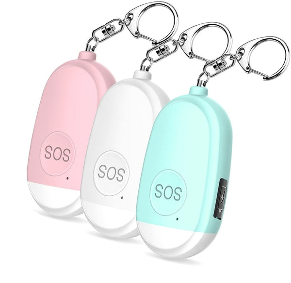 Compact Personal Safety Alarm Keychain
