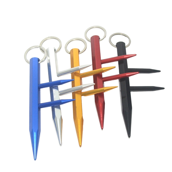 Kubatons with Side Spikes in Blue, Silver, Yellow, Red, Black Colors