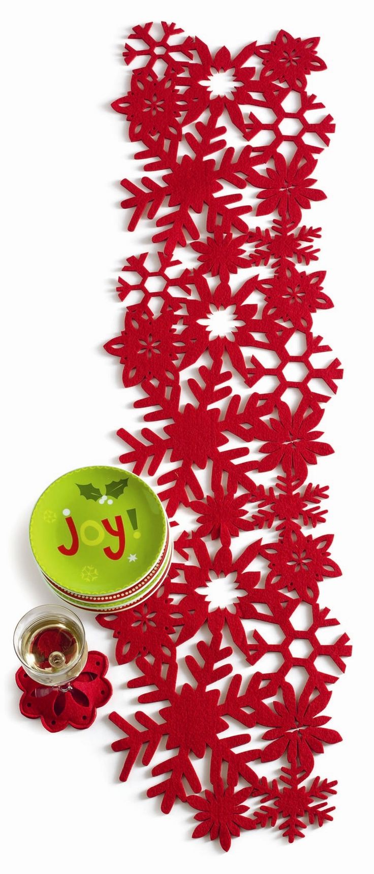 Snowflake Table Runner