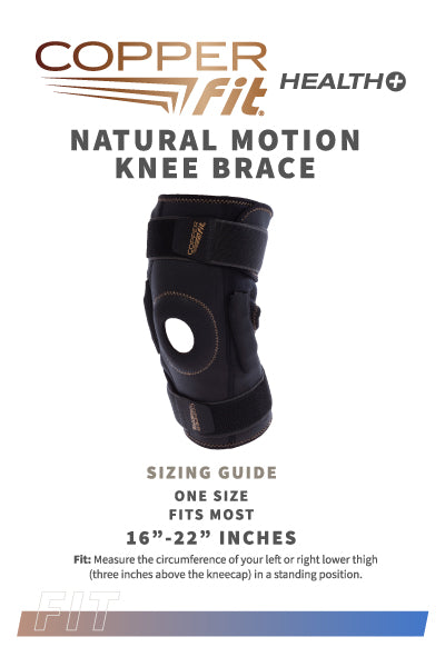 Natural Motion Knee Brace - Copper Fit