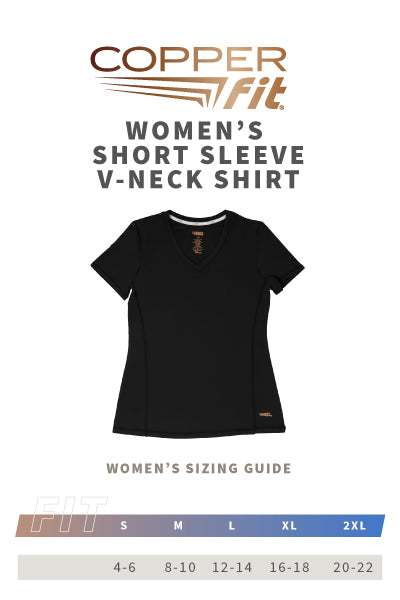 Energy Women's Short Sleeve Crew size guide