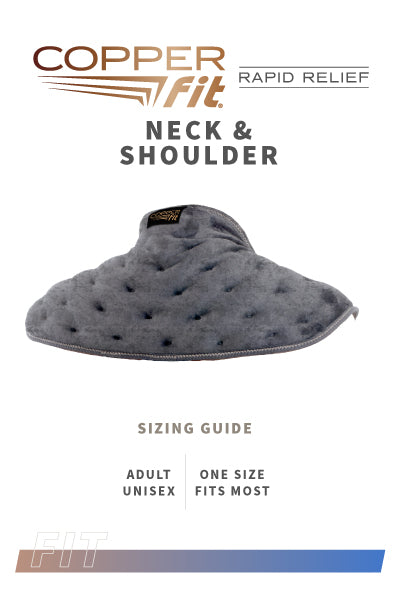 Rapid Relief Neck & Shoulder size guide