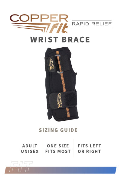 Rapid Relief Wrist size guide