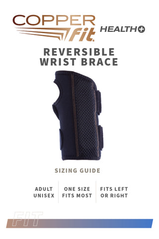 Reversible Wrist Brace - Copper Fit