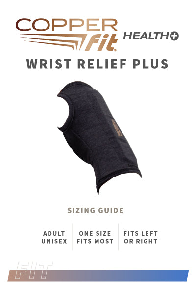 Wrist Relief Plus size guide
